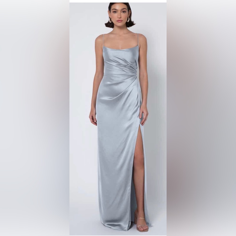 Jenny Yoo Lauren Whisper Blue Dress